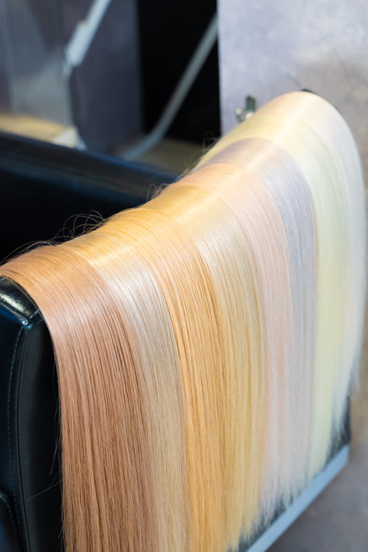 人毛100% エコノミークラス シールエクステ 49cm 40本入 - コスパNo.1